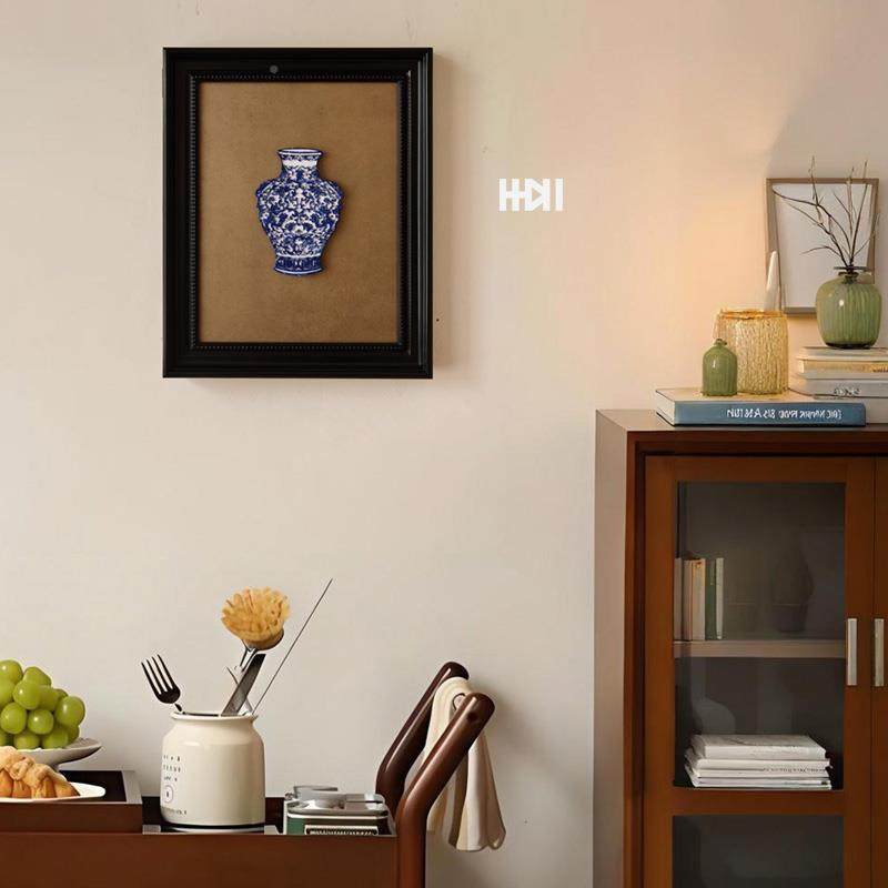 青花》东方美饰学液瓷压杆电表箱电表盒遮挡GSA水泥立体浮《雕装