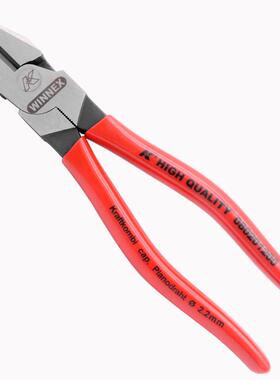 德牌国】超省080201力钢丝钳 虎钳老 钢【筋钳 断线钳 进口家用工