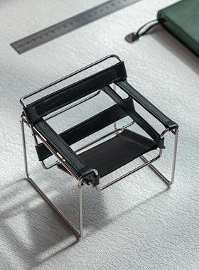 1948~1965迷你家具博物馆系列艺术设计摆件瓦西里椅B3 Wassily