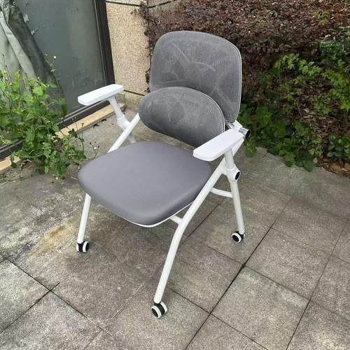 2025新款双背护腰折叠培训椅会议开会椅