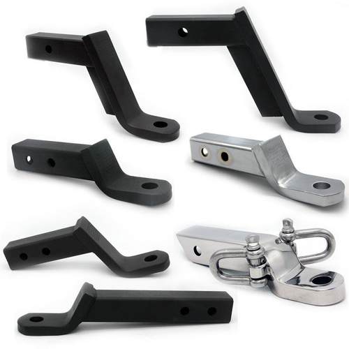 欣川汽车改装后方推车臂钩配件车尾连接器方口流氓钩拖挂房车游艇