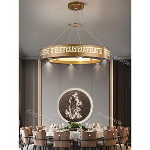 2025新款中餐厅吊灯酒楼饭店包厢吊灯工程定制连锁店铺宋式美学灯