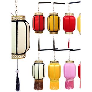 新中国风亚麻米白古风灯笼包汉代摄影儿童舞台表演户外摄影道具