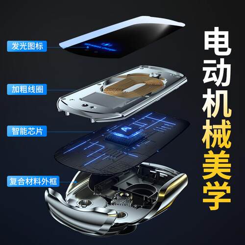 魔夹Q3车载无线充电手机支架15W感应开合汽车导航架用品跨境