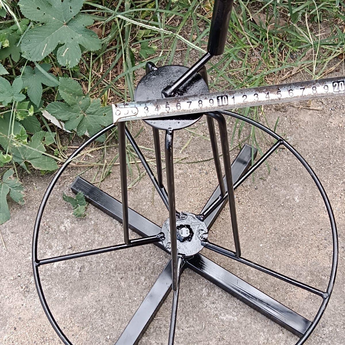 新款工地电线撑线架放线架神器手摇式拉线架子家用手工式缠绕器