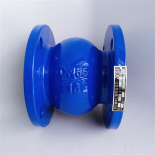 现安消声止回阀HC41X 法兰单向阀逆止阀DN50 100各口径