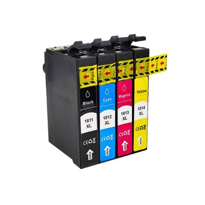 适用爱普生EPSON T1811 XP302 XP305 XP402 XP405打印机墨盒黑色