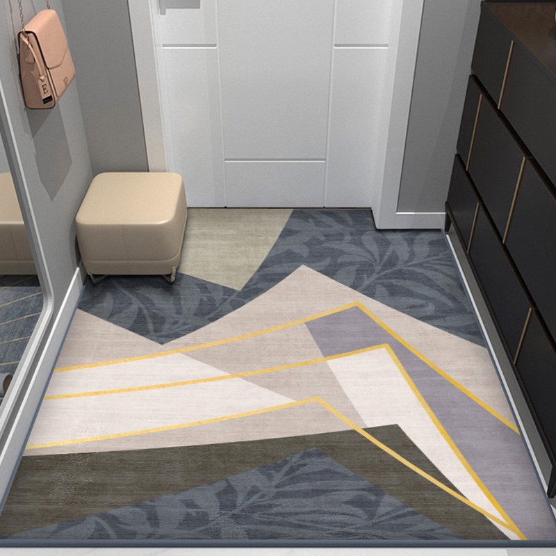 入户门地垫门垫轻奢高级简约现代家用防滑耐磨玄关脚垫门口地毯