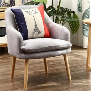 心理咨询室专用沙发单位社区中小学接待布置实木布艺休闲简约桌椅