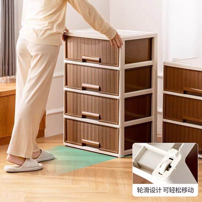 收纳柜抽屉式多层免安装整理箱客厅卧室阳台内衣杂物收纳柜家用,收纳整理,收纳箱,淘宝优惠券,粉丝福利购,淘宝优惠卷