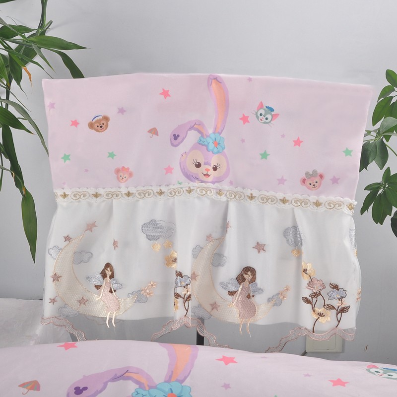 古筝罩敦煌古筝防尘罩加棉蕾丝绣花公主卡通古筝盖布163长可定做