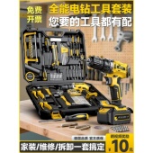 德国博士进口工具套装 家用多功能五金电工木工车载维修电钻电动工