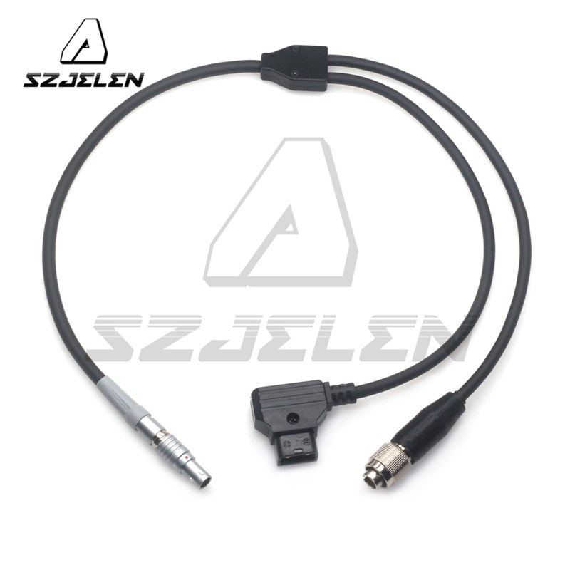 ARRI Cforce RF马达7针转8针+DTAP电源 SONY威尼斯/F55开机线