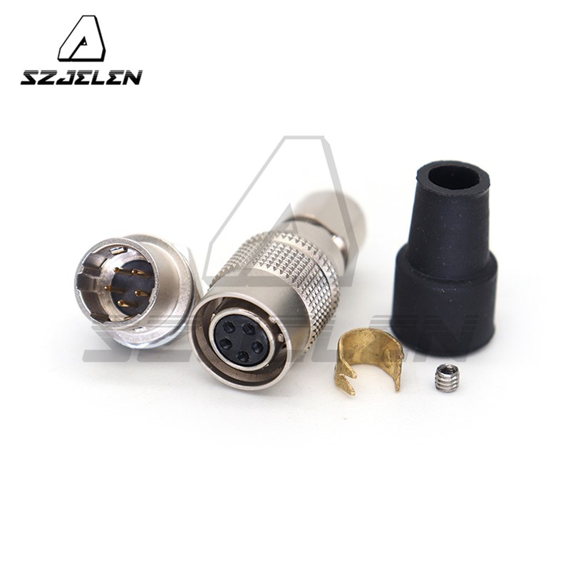 连接器插头5针,HR10A-7P-5S/ HR10A-7R-5P工业连接器