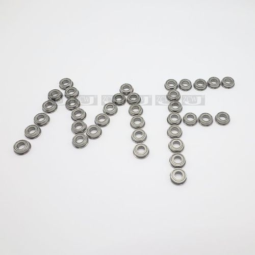微型深沟球mf法兰杯士轴承MF74ZZ 尺寸内径4*7*2.5mm带挡边【正品