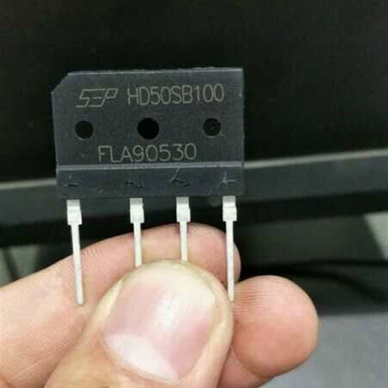 焊机扁桥乐山希尔HD50SB100 逆变焊机硅桥25A 1000V 整流桥 桥堆