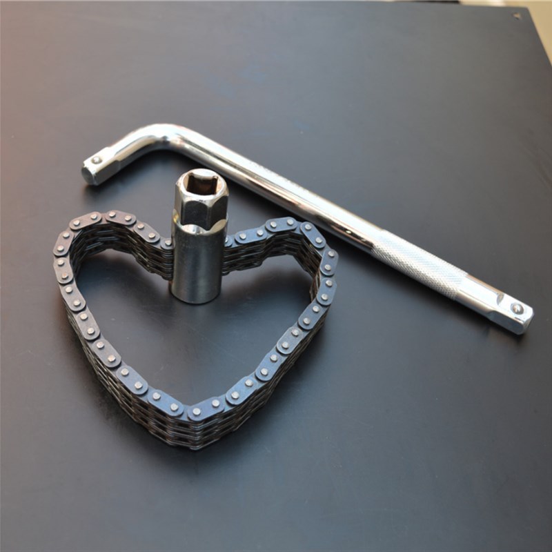 双链条套筒式扳手  滤清器扳手 机滤板手 机油格扳手汽修滤芯扳手