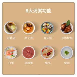 天际紫砂电炖锅1-2-3-4人 家用宿舍煮粥煲汤BB副食品陶瓷锅文火慢