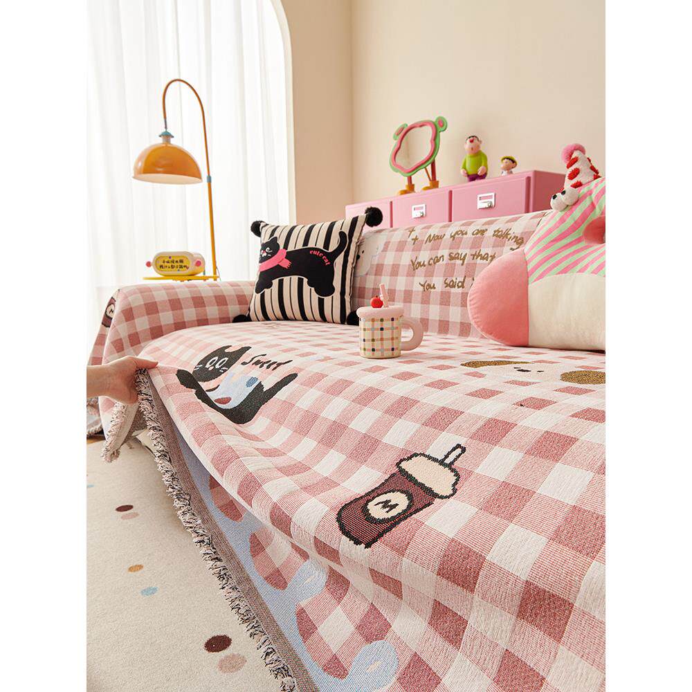 沙发垫四季通用2025新款高级感轻奢风防滑可机洗坐垫沙发盖布盖巾