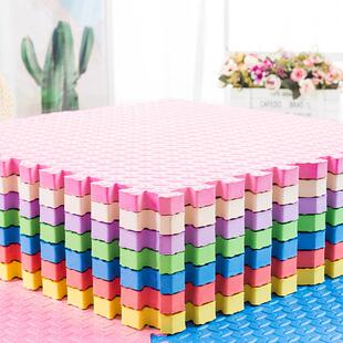 儿童加厚泡沬地垫拼接爬行垫大号宝宝防摔垫方块家用地板垫子6060