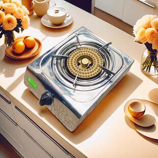 一元牌家用爆炒猛火瓦斯灶单口炉液化气瓦斯台式单眼灶炒菜瓦斯炉