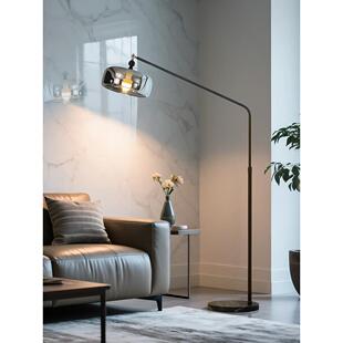 设计师高级感钓鱼灯落地灯客厅沙发旁边氛围意式极简轻奢现代台灯