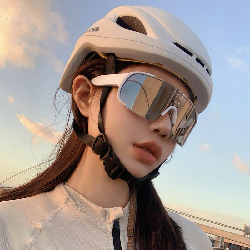 骑行护目镜眼镜防晒女运动抗UV登山滑雪户外防风太阳眼镜男自行车