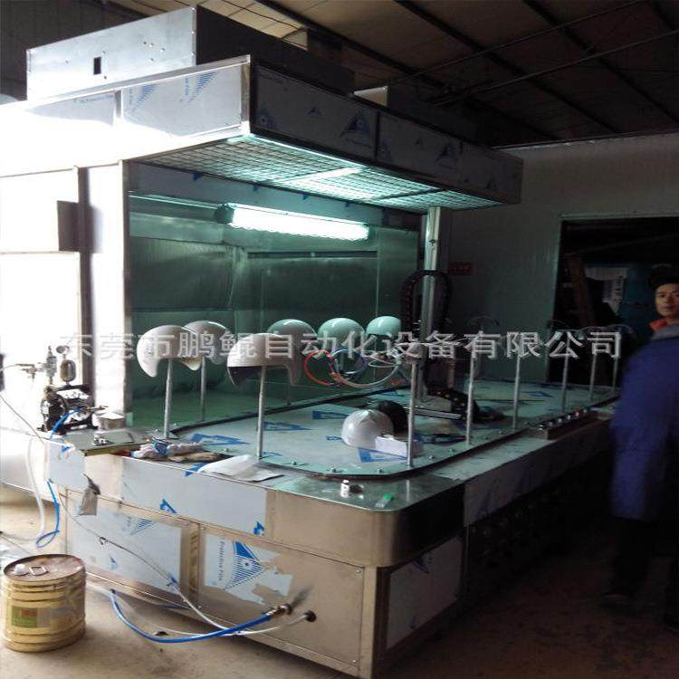 厂家直销小型头盔喷涂线 越野头盔喷涂生产线 头盔自动喷涂生产线,机械设备,涂装设备,淘宝优惠券,粉丝福利购,淘宝优惠卷