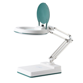 桌面台式 放大镜台带灯镜电子倍倍老阅读钟表手焊接雕刻鉴定古玩儿