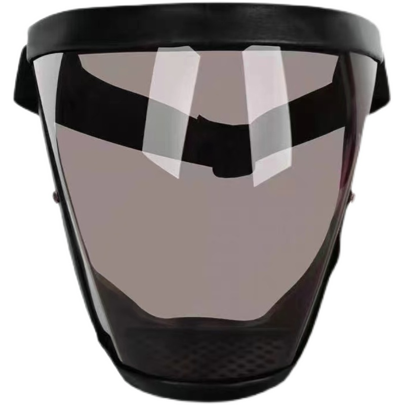 防风沙全封闭防护面罩防尘电焊防雾防油烟打磨切割防风面罩护全脸