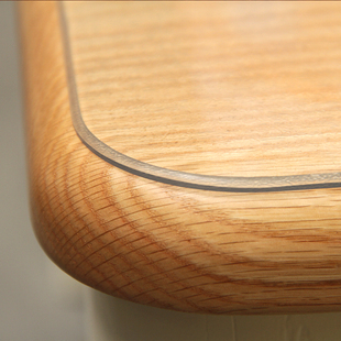 中田玻璃桌布磨砂水晶板防烫茶几桌垫防水防油免洗餐桌垫