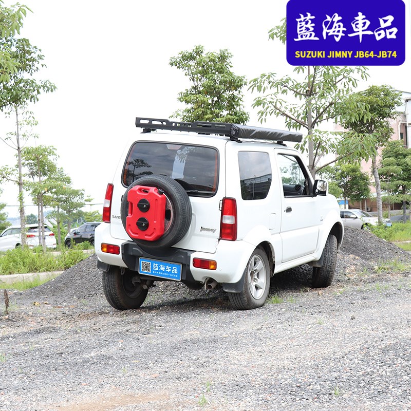 老款吉姆尼 改装后备胎拓展支架后门油箱