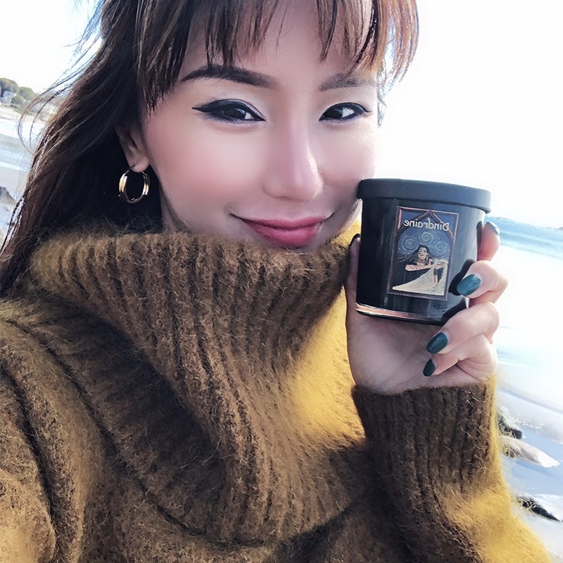 手工制作湖中仙女香氛蜡烛创意水晶室内卧室通用饰