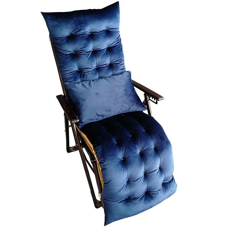 天鹅绒躺椅垫坐靠一体摇椅垫子洗防滑四季通用床懒人椅垫