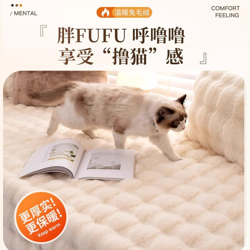 保暖地毯卧室毛毯加厚床边毯泡泡绒客厅飘窗沙发毛绒毯衣帽间地垫,居家布艺,床边毯,淘宝优惠券,粉丝福利购,淘宝优惠卷