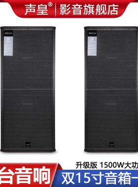 声皇AudioKing 双十五升级版 舞台婚庆演出音箱一对1500W