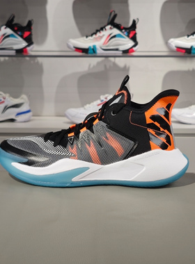 李宁李宁利刃3 Team男子防滑耐磨减震实战篮球鞋ABFT033