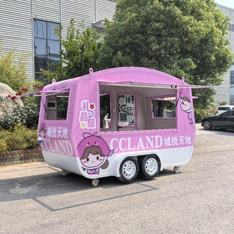 网红移动餐车户外多功能咖啡奶茶冰激凌车商场景区定制售卖小吃车,五金/工具,美食车/早餐车/小吃车,淘宝优惠券,粉丝福利购,淘宝优惠卷