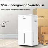 Eurgeen欧井351E除湿机家用35L 大户型别墅地下室仓库抽湿除潮