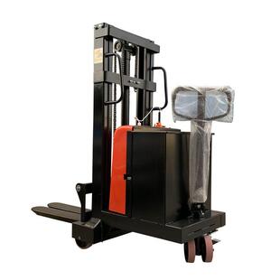 无腿配重式手动半全电动堆高车液压装卸车升高车电瓶升降叉车小型