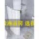 免打孔弧形套装 浴帘布加厚防水挂帘挡水浴室帘卫生间洗澡隔断门帘