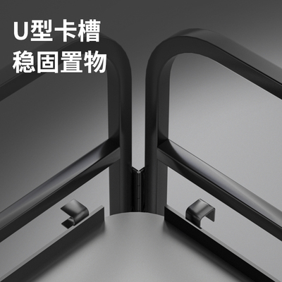 家门口快递外卖置物架多层货架收纳架入户门外电梯口走廊小件家用