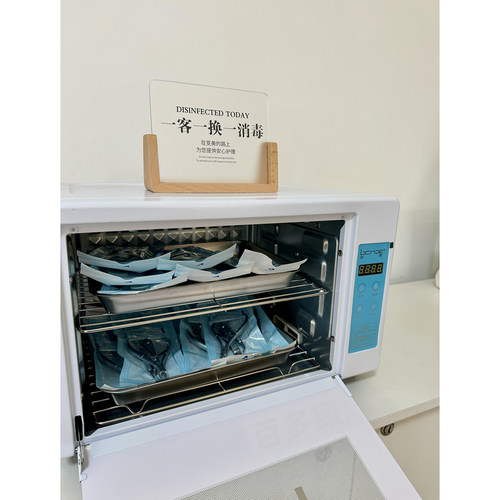 大容量臭氧箱剪刀修脚工具美发工具消毒柜快速消毒台式毛巾消毒机