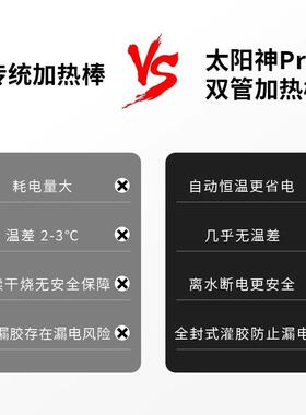 鱼缸加热棒变频省电自动恒温加热器养鱼乌龟加温棒红龙1000W