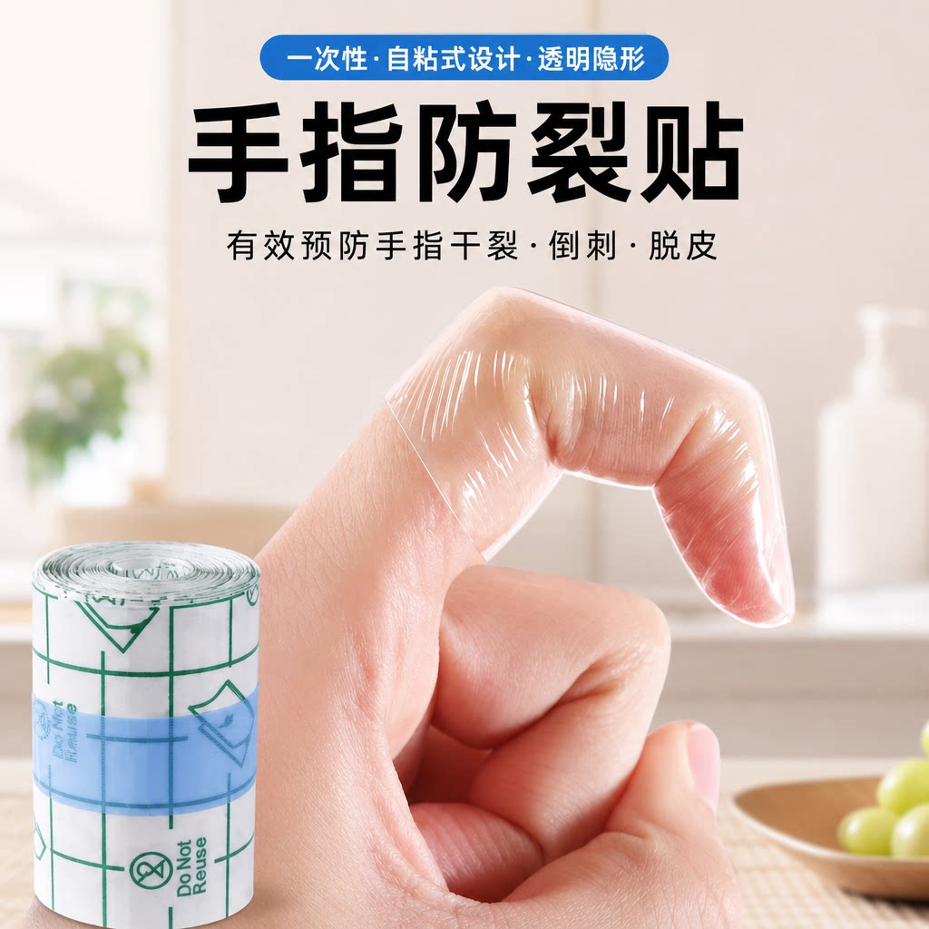 手指防裂贴防过敏受伤手指头保护