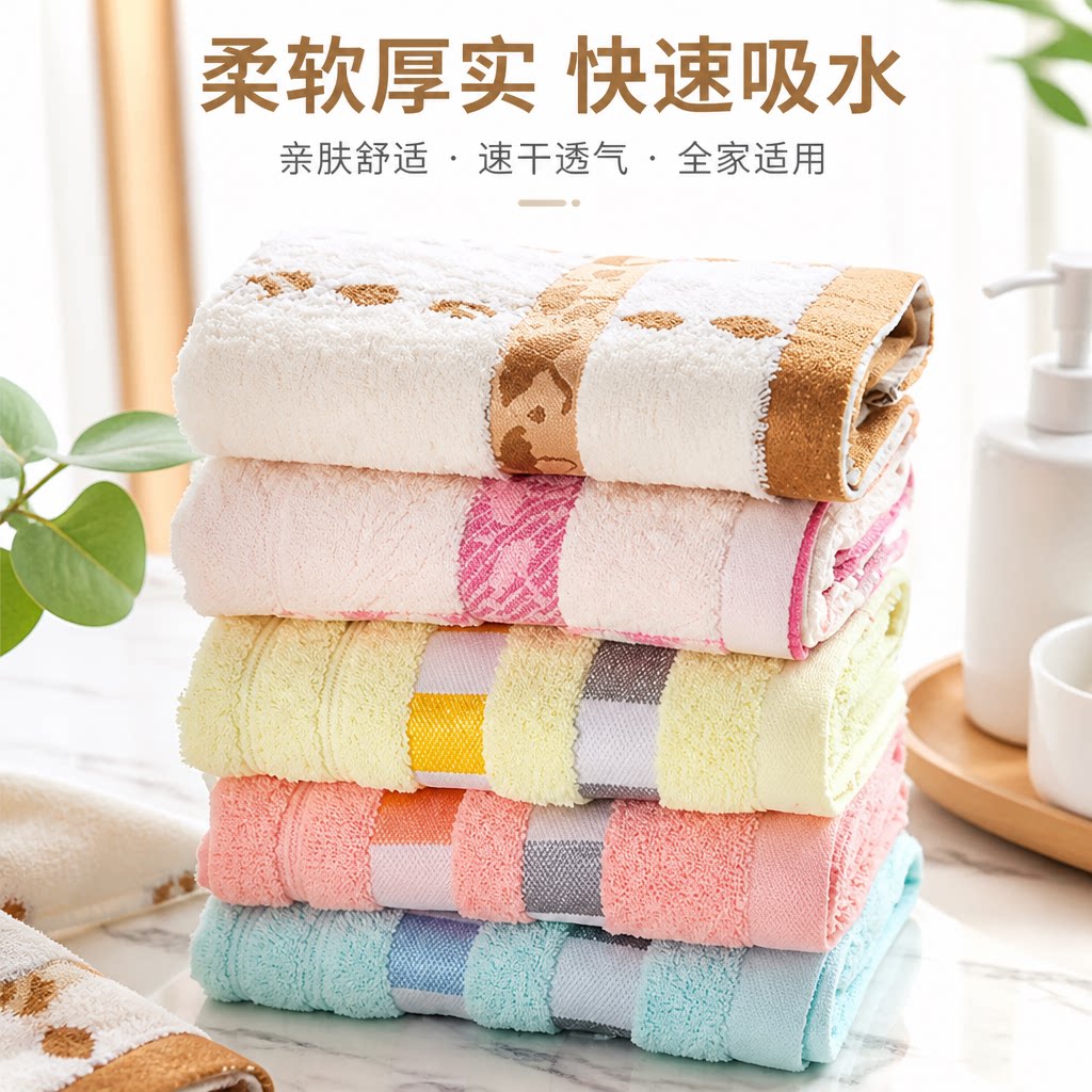 柔软超强吸水情侣儿童速干毛巾