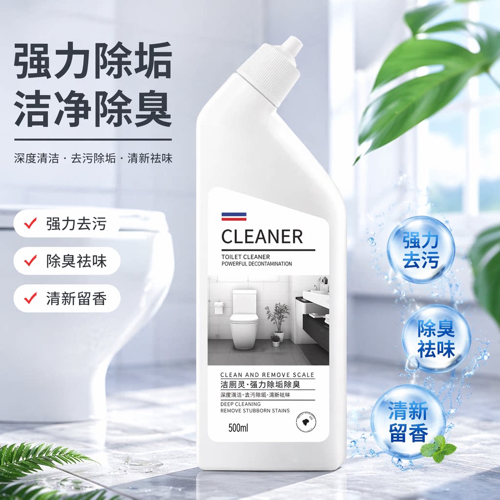 洁厕灵除臭除垢洗厕所去异味