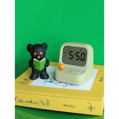 MUID小型计时器两用趣味闹钟学生儿童定时自律学习提醒器时间管理