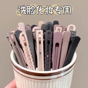 简约气质刘海夹前额无痕发夹女洗脸化妆碎发专用夹大号一字夹边夹