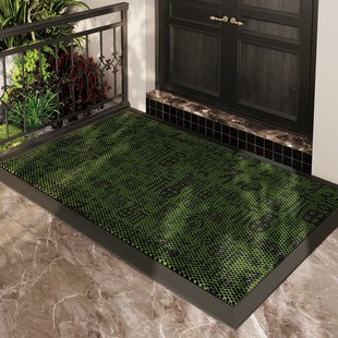 入户门百福地垫别墅高端进门口防滑脚垫耐脏除尘高弹地毯家用门垫